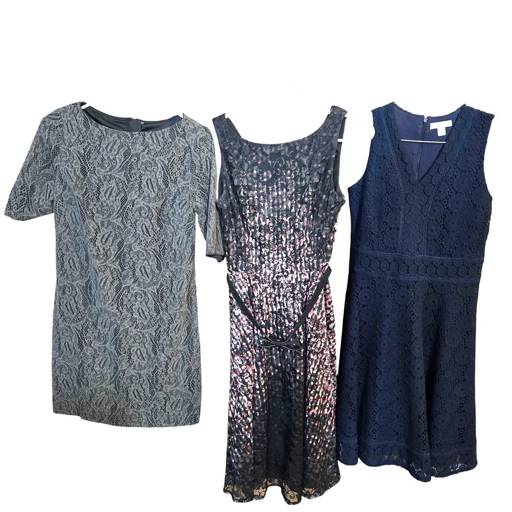 Women's Petite Small P4 P6 Dresses Wholesale Resell Bulk Lot of 3 PS SP Dress
